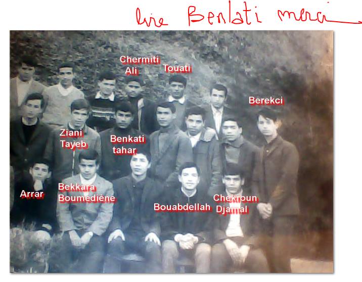 Classe de Seconde M1 Année 1967/1968