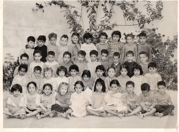 Ecole maternelle benzaghou ex rue de fez tlemcen annee scolaire 1957 1958